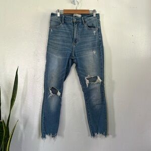 Abercrombie and Fitch high-rise super skinny ankl